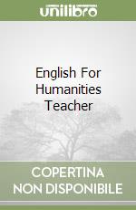English For Humanities Teacher libro