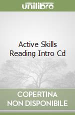 Active Skills Reading Intro Cd libro