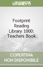 Footprint Reading Library 1000: Teachers Book libro