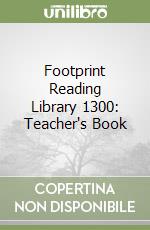 Footprint Reading Library 1300: Teacher's Book libro