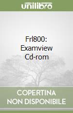 Frl800: Examview Cd-rom libro