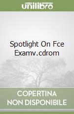 Spotlight On Fce Examv.cdrom libro