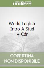 World English Intro A Stud + Cdr libro