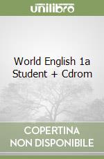 World English 1a Student + Cdrom libro