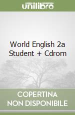 World English 2a Student + Cdrom libro
