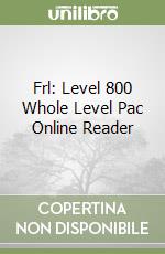 Frl: Level 800 Whole Level Pac Online Reader libro