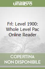 Frl: Level 1900: Whole Level Pac Online Reader libro