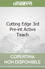 Cutting Edge 3rd Pre-int Active Teach libro