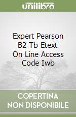 Expert Pearson B2 Tb Etext On Line Access Code Iwb libro