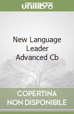 New Language Leader Advanced Cb libro