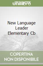 New Language Leader Elementary Cb libro