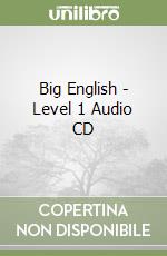 Big English - Level 1 Audio CD libro