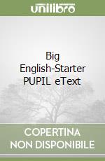 Big English-Starter PUPIL eText libro