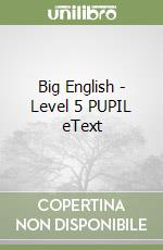 Big English - Level 5 PUPIL eText