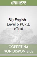 Big English - Level 6 PUPIL eText libro