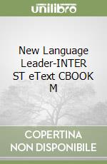 New Language Leader-INTER ST eText CBOOK M libro