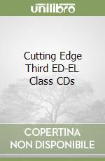 Cutting Edge Third ED-EL Class CDs libro