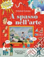 A spasso nell'arte. Con adesivi. Ediz. illustrata libro