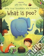 Lift-the-flap. First questions and answers. What is poo? Ediz. a colori libro