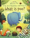 Lift-the-flap. First questions and answers. What is poo? Ediz. a colori libro