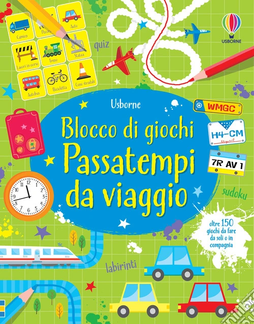 Passatempi da viaggio. Blocco di giochi
