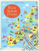 Atlante d'Europa. Con adesivi. Ediz. illustrata libro