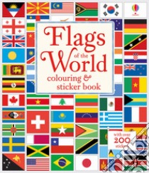 Flags of the world. Colouring & Sticker Book, Susan Meredith, Usborne