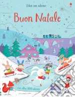 Buon Natale. Con adesivi. Ediz. a colori libro