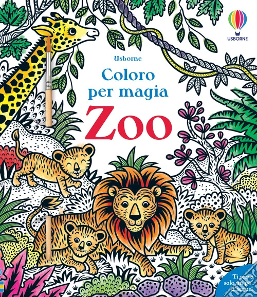 Zoo. Ediz. illustrata. Con pennello
