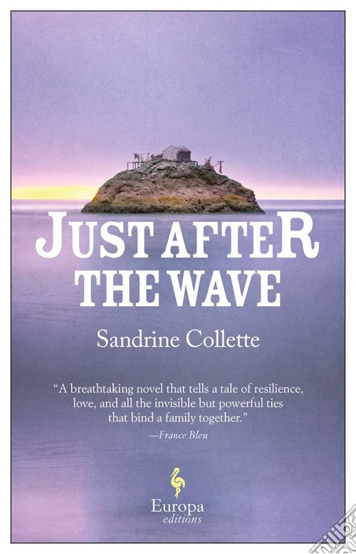 Just after the wave