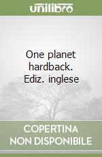 One planet hardback. Ediz. inglese libro