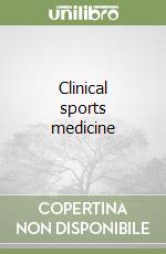 Clinical sports medicine libro