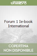 Forum 1 Ie-book International libro