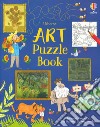 Art puzzle book. Ediz. a colori libro