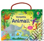 Animali. Valigetta. Con adesivi. Ediz. a colori libro