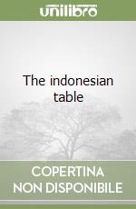 The indonesian table libro