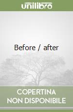 Before / after libro