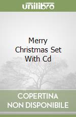 Merry Christmas Set With Cd libro