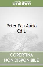 Peter Pan Audio Cd 1 libro