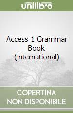 Access 1 Grammar Book (international) libro