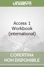 Access 1 Workbook (international) libro