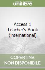 Access 1 Teacher's Book (international) libro