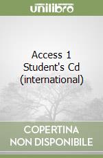 Access 1 Student's Cd (international) libro