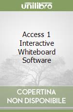 Access 1 Interactive Whiteboard Software libro