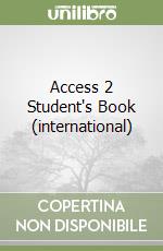 Access 2 Student's Book (international) libro