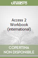 Access 2 Workbook (international) libro