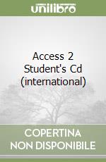 Access 2 Student's Cd (international) libro