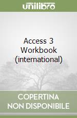 Access 3 Workbook (international) libro