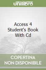 Access 4 Student's Book With Cd libro