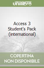 Access 3 Student's Pack (international) libro